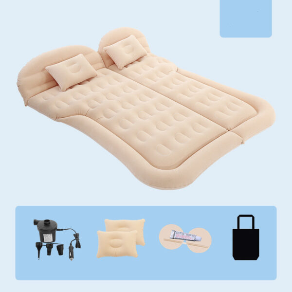 Inflatable Car Mattress SUV Inflatable Car Multifunctional Car Inflatable Bed Car Accessories Inflatable Bed - Image 4