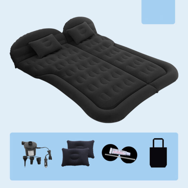 Inflatable Car Mattress SUV Inflatable Car Multifunctional Car Inflatable Bed Car Accessories Inflatable Bed - Image 3