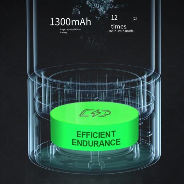 Oxygen-enriched Water Glass High Concentration 9000PPb Hydrogen-rich - Image 7