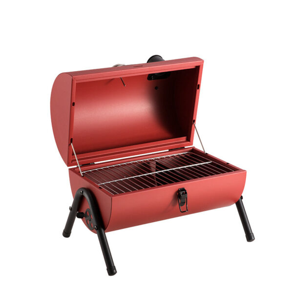 Portable Outdoor BBQ Tools Thickened Picnic Charcoal Grill - Image 4