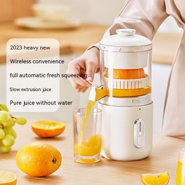 Multifunctional Wireless Electric Juicer Steel Orange Lemon Blender USB Portable Mini Fruit Squeezer Pressure Juicer Kitchen - Image 3