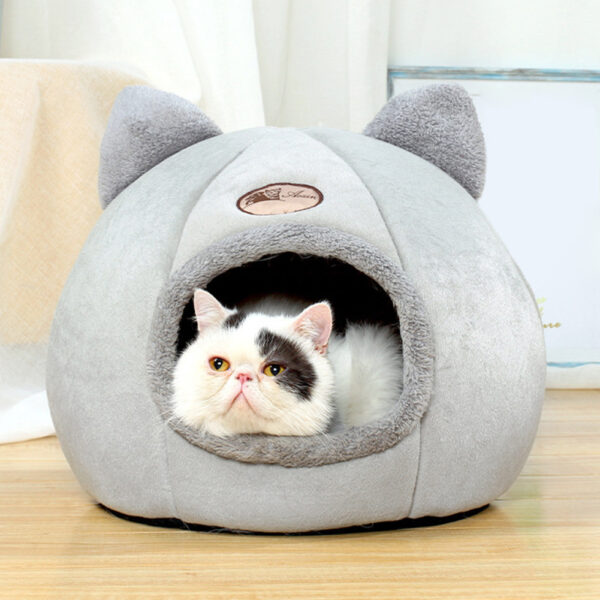 Winter Nest For Cats Warm And Cold Proof For The Home Large Size Fully Enclosed Sofa - Image 3