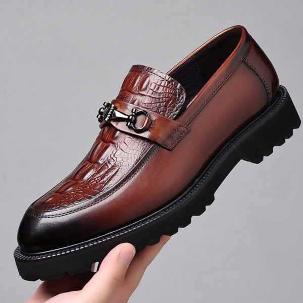 Men's Genuine Leather Business Casual Leather Shoes - Image 2