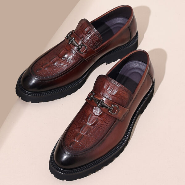 Men's Genuine Leather Business Casual Leather Shoes - Image 4