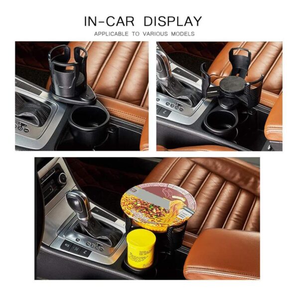 Foldable Car Cup Holder Drinking Bottle Holder Cup Stand Bracket Sunglasses Phone Organizer Stowing Tidying Car Styling - Image 5